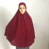 Imposta hijab musulmano per donna sciarpa islamica cappello arabo copricapo da donna ramadan pregare cappelli amira tirare su copricapo scialle moda musulmana