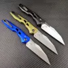 2024 7650 Launch 13 AUTO Tactical Folding Knife CPM-154 Wharncliffe Blade Anodized Aluminum Handles Multi-hunting Automatic Camping Hunting Knives 7550 9000 7500