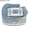 Designer 2022 Cintura Bb Simon Cinture per uomo Donna Cintura con diamanti lucidi cintura bianca uomo boosluxurygoods 9000250R