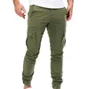 Herrenhose, modische Herbsthose, Streetwear, atmungsaktiv, mittlere Taille, Cargo, hautfreundlich, für Herren zu Hause