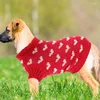 Odzież dla psa SWEATE PETURCY AKCESOORIA Zimowe oddychanie urocze zaopatrzenie urocze ubrania Kot Piękny kamizelka akrylowa dekoracja