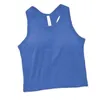 Lu-88 Ebb top top filo femminile lululemonbra a forma di h cuscino torace cuscino di bellezza di bellezza da yoga top top corto secca biancheria intima lululemo