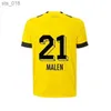 Soccer Jerseys Cub Soccer Jerseys 2024 REYNA football shirt DORTMUND Men Kids Special All black BENSEBAINI footH240309