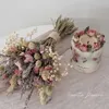 25 cm séché naturel lavande fleur petits Bouquets romantique sec demoiselle d'honneur Table de mariage décoration de la maison Po accessoires bricolage 240223