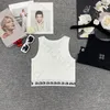 Lyxbrev borr Camisole Kvinnor broderier ärmlösa tank tops sexig skopa hals casual klassisk halter toppar sportväst