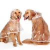 Abbigliamento impermeabile per cani da compagnia Cucciolo Trasparente Impermeabile antipioggia Cani impermeabili Tuta Abbigliamento per animali domestici per cani di piccola taglia XS-7XL 240307