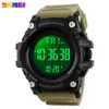 Skmei Męskie zegarek sportowy Modna moda cyfrowa męska zegarki Waterproof Waterproof Dual Time Shock WristWatches Relogio Masculino 201279s