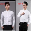 Nowa najwyższej jakości najwyższej jakości biała męska odzież weselna noszenie koszule Mężczyzn Koszula Odzież Ok02288E