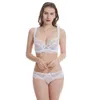 Set di reggiseni WENLI Set di reggiseno da ragazzina Set di reggiseno sexy trasparente di alta qualità ABCDE Cup Completo intimo per lingerie da donna giovane