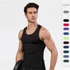 LL Outdoor Mens Sport T Shirt LU Mens Tank Top Men WroKout Short Sleeve 1001