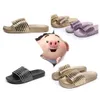 GAI-designer av hög kvalitet Kvinnor Sandaler Kvinnor Slides Casual Shoes Quiltad Platform Summer Beach Slipper 36-41 EUR