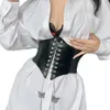 Belts Sexy Corset Underbust Women Gothic Top Curve Shaper Modeling Strap Slimming Waist Belt Lace Corsets Bustiers Black White285V