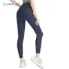 2024 Pantalons de yoga Lu Align Leggings Pantalons pour dames Exercice Fitness Wear Filles Leggings de course Gym Slim Align Pants Femmes Shorts Pantalons courts Tenues Lady Sports 1449