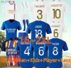 Fußballtrikots Lyon Fußballtrikots Fuß JEAN OL 2024 Heimfußballtrikot AOUAR BARCOLA CASTELLO CHERKI BOATENG GUSTO Mann Kinder Kit Set AusrüstungH240309