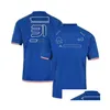 Vêtements de moto F1 Racing Costume Summer Team Chemise à manches courtes Même style personnalisé Drop Livraison Automobiles Motos Moto DH7GI