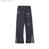 Designer Mens Pants Galleryes Depts Multi Panel Flared Women Sports Loose High Street Sweatpants Vintage Trousers Hip Hop DPW4