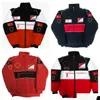 Motosiklet Giyim F1 Yarış Takımı Sonbahar ve Kış Yeni Takım FL İşlemeli Logo Pamuklu Yastıklı Ceket Noktası Damla Teslimat Otomobilleri M DHKTO