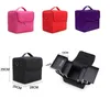 NXY Cosmetic Bag Bolsa De Cosmeticos Multicapa Para Mujer Organizador Maquillaje Gran Capacidad Salon Belleza Tatuajes Herrami248W