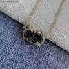 Pendant Necklaces s Designer Jewelry Kendras Scotts Necklace Elisa Fashion Geometric Oval Small Black Cat Ears Cool Crystal Tooth Collar Cha L240309