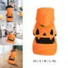 Cat Costumes Dog Halloween Pumpkin Costume Pet Cosplay Outfits Clothes Fleece Hoodie