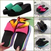 GAI Designer Sandales Pantoufles D'été Hommes Femmes Chaussures En Forme De Chaussures Multicolores grande taille