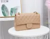 CC Double Designer Bag 2024Ss Classic Flap Quilted Mulheres Tote Bolsas Gold Hardware Turn Lock Crossbody Bolsas Bolsas 15 Cores Pode Choo