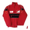 Odzież motocyklowa F1 Racing Suit Autumn and Winter New Team FL Haftowane logo bawełniane kurtka wyściełana plopa dostawa samochodów m dhkto