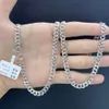 Hot Sale Custom Pt950 Link Chain Necklace Platinum Cuban for Mens