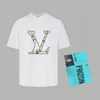 Designer LouiseviutionBag t Camisetas camisetas masculinas de luxo de algodão espesso de algodão curto tops de streetwear de rua vutção casual moda louisvutton sapato 880