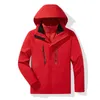 Diseñador Arcterys Chaquetas con capucha Archaeopteryx Sprint Coat para hombre para mujer Tres en uno Sprint Coat Dos piezas Conjunto de abrigo impermeable y cálido Lg FFOS