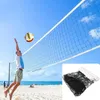 2023 1st Premium Badminton Net Volleyball Tennis For Nets Polyetylen Mesh Standard 95x1m Easy Setup 240226