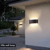 Lampada da parete in stile nordico LED illuminazione da giardino impermeabile per esterni AC220-240 Luce per corridoio per scale per interni camera da letto