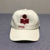 2024New 볼 캡 고품질 거리 모자 패션 야구 모자 남성 여성 스포츠 모자 디자이너 편지 조절 가능한 모자 Marant Beanie 모자