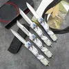 I più nuovi coltelli tascabili automatici micro assistiti Lama D2 Manico in alluminio Coltelli da campeggio tattici per caccia di autodifesa esterna di alta qualità 3300 3200 3400 14850