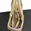 Bottgss delikleri tasarımcı arco totes gerçek deri çanta 2023 yeni küçük tote büyük kapasiteli kadın deri dokuma el çantası basit banliyö gerçek logo