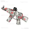 Gun Toys 2024 New AK47 MP5 Electric splatter gel ball plistol splat toy gun airsoft weapon للأطفال