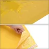 Outros produtos plásticos descartáveis 100pcs papel kraft envelopes bolha acolchoados mailers envio envelope auto selo embalagem saco de embalagem sacos de armazenamento de correio t240