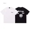 2024 Spring/Summer T-Shirt Men's Design T-shirt Holiday Short Sleeve Casual Alfabet Print Asian Size M-4XL 778 307