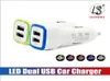 USB Dual Auto Ladegerät Fahrzeug Tragbare Power Adapter 5V 1A LED Bunte Für Telefon Android Für X XR7014913