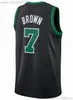 Kyrie Basketball 11 Irving Jerseys Jayson 0 Tatum Jaylen 7 Brown Jrue 4 Holiday Kristaps 8 Porzingis 2024 mężczyzn Kobiet Młodzież