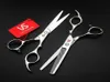 ZJP2 VS Professional barber left hand scissors 62HRC 6CR 60 inch stainless steel cuttingthinning scissors7736794