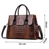 Evening Bags Shoulder Bag Handbags Women's Crocodile Fashion Europe AndThe United States Style Work Business Trip Travel Tote Purse