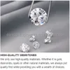 Pendentif Moissanite pour hommes, testeur de diamants glacés Vvs, avec chaîne de Tennis, grappe de lettres, bijoux Hip Hop