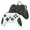 Top Quality Wired Game Controllers Dual Motor Vibration Gamepad Joysticks Compatible With Xbox Series X/S/Xbox One/Xbox One S/One X/PC With Retail Packaging