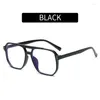 Sunglasses Transparent Computer Glasses Frame Women Men Anti Blue Light Square Eyewear Blocking Optical Spectacle