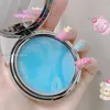 CandyBella le contrôle de l'huile de ciel bleu gâteau en poudre longue durée avec bouffée de poudre poudre de maquillage imperméable à l'eau humide sec visage poudre 240305