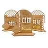 アクリルラマダンカウントダウンカレンダーEid Mubarak Ornament Decorations for Home Muslim Islamic Festival Party Supplies 240301