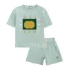 INS 2 styles Kids Clothing Sets Boys Girls Tracksuits Suit Letters Print 2pcs Designer T shirt short pants Suits Chidlren Casual Sport Clothes 90-160