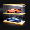 1/18 Acryl Display Diecast Model Auto Show Tot Ze Box Cover Stofkap 240306