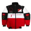 Odzież motocyklowa F1 Racing Suit Autumn and Winter New Team FL Haftowane logo bawełniane kurtka wyściełana plopa dostawa samochodów m dhkto